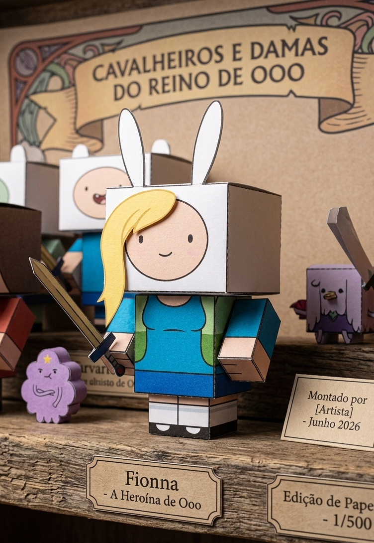 Fionna papertoy