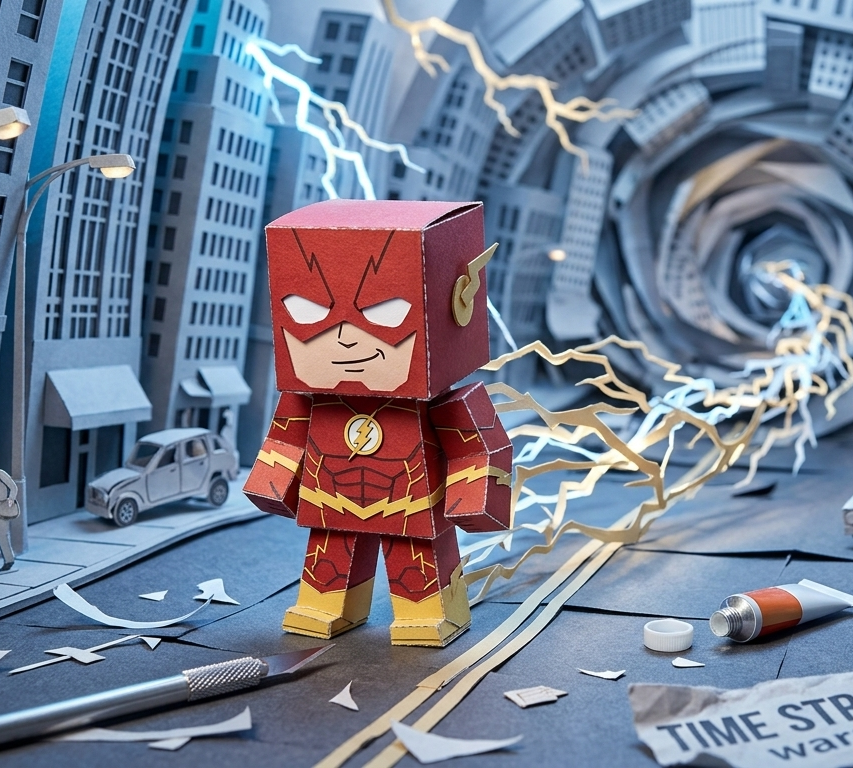 Flash papertoy