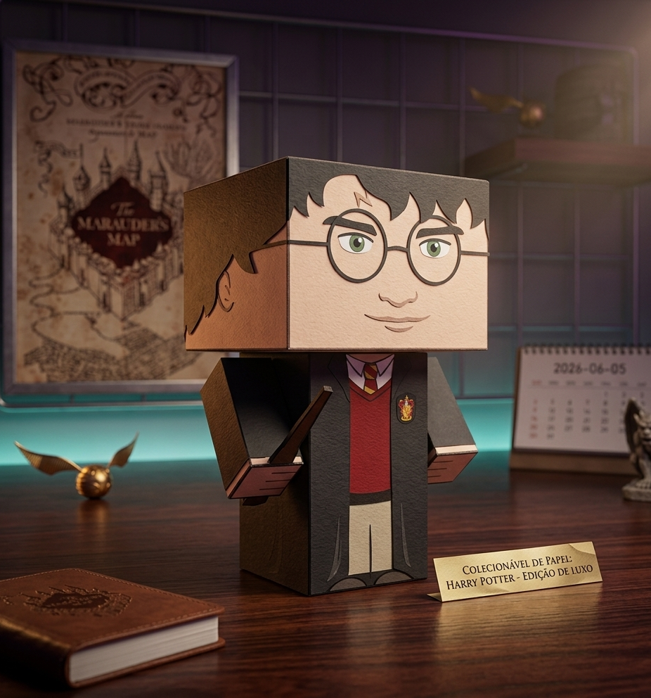 Harry Potter papertoy