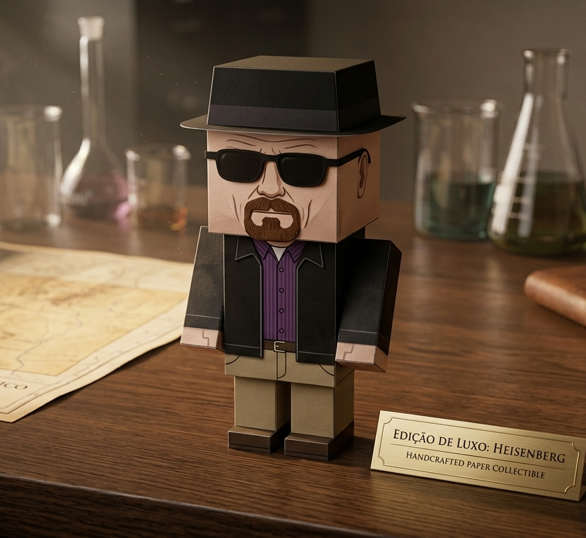 Heisenberg papertoy