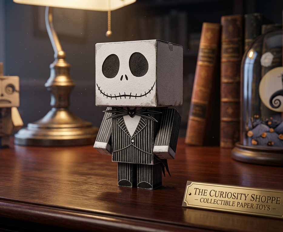 Jack Skellington papertoy