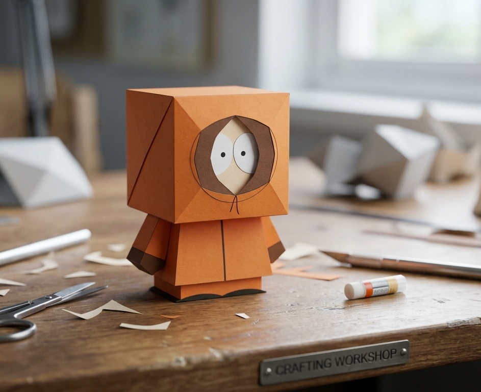Kenny papertoy